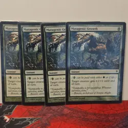 Magic: The Gathering Mutagenic Growth PLAYSET x4 New Phyrexia - Image 3