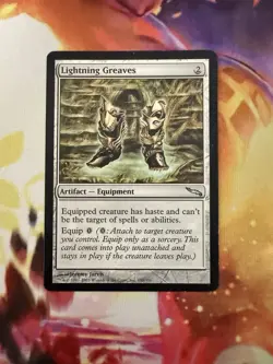 Lightning Greaves Mirrodin Regular LP - Image 1