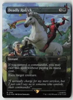 Deadly Rollick (Rainbow Foil) Secret Lair Drop Series (1754) Foil - MTG - LP - Image 1