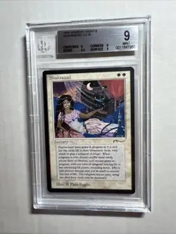 MTG Arabian Nights Shahrazad BGS 9 Quad+ Mint (w/ 9.5 edges) 1993 - Image 1