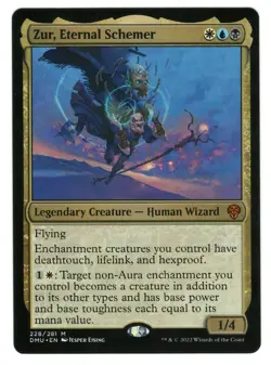 MTG Zur, Eternal Schemer Dominaria United Magic The Gathering TCG - Image 1