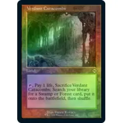 Foil Verdant Catacombs (retro Frame) (foil Etched) M/NM MTG Modern Horizons 2 - Image 1