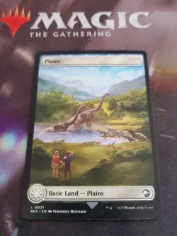 Mtg. Plains. #0021. Universes Beyond: Jurassic World Collection. Nm - Image 1