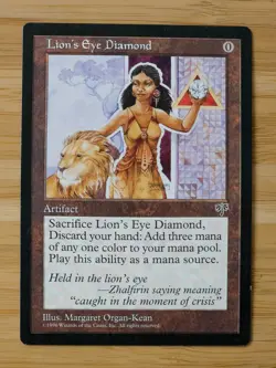 MTG Lion's Eye Diamond Mirage NM - Image 1