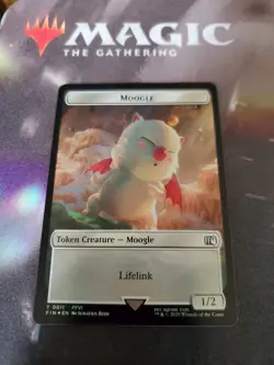 Mtg. Hero #0005 / Moogle Double-Sided Token. Foil. Final Fantasy. Nm - Image 2