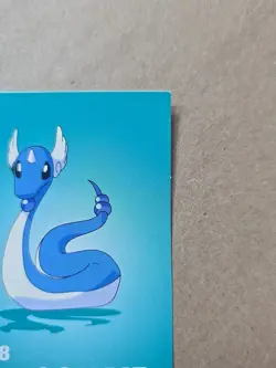 Dragonair Pokemon 1999 Game Freak Creatures 1999 Sticker Pokemon Card #148 Rare - Image 3