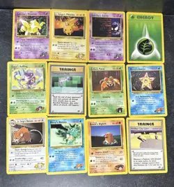 Pokemon TCG Unlimited Gym Challenge Set X25 Lot Vintage M/NM LP Nice - Image 2