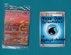 Mew EX SVP 053 Pokemon TCG Scarlet Violet 151 UPC Sealed Black Star Promo - Image 3