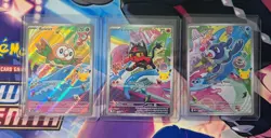 Rowlet Litten Popplio MEP 043 044 045 First Partner Series 1 Promo Pokemon Cards - Image 1
