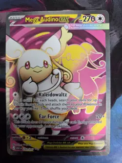 MEGA AUDINO EX 253/217 ME03 ASCENDED HEROES FULL ART ULTRA RARE POKEMON TCG - Image 1