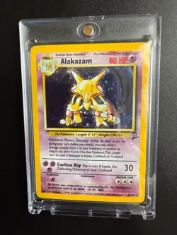 Pokemon Alakazam Base Set 2 Holo Rare 1/130 Wizards of the Coast Card English 00 - Image 1