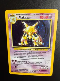 Pokemon Alakazam Base Set 2 Holo Rare 1/130 Wizards of the Coast Card English 00 - Image 3