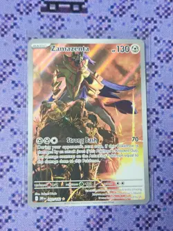 Pokemon TCG Zamazenta Illustration Rare Holo Card 201/182 Sv10: Destined Rivals - Image 1
