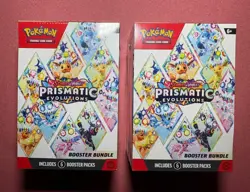 Pokemon TCG: Prismatic Evolutions Booster Bundle x2 - Sealed - Image 1
