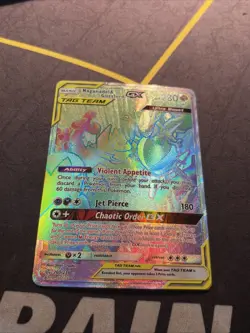 Naganadel & Guzzlord GX SECRET HYPER RARE 260/236 Pokemon SM Cosmic Eclipse NM - Image 3