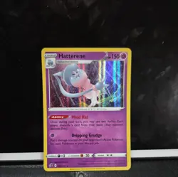 Hatterene 085/192 - Rebel Clash Pokemon Holo Foil Nice! - Image 1