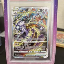 PSA 10 MEWTWO VSTAR GG44 CROWN ZENITH SWORD & SHIELD POKEMON GEM MINT - Image 2