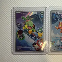 Pokemon 2026 First Partner Illustration Collection Series 1 Promos Set 40-42 - Image 2