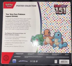 Pokemon 151 Poster Collection Brand New Factory sealed Great Condition - Image 2