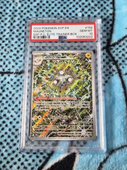 Pokemon Magneton Holo Promo SV Scarlet & Violet 159 PSA 10 100HP Electric Ball - Image 1