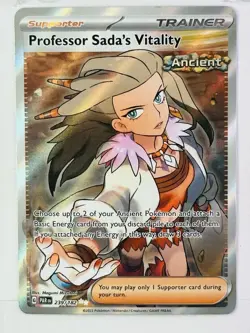 Professor Sada's Vitality 239/182 Pokemon TCG Paradox Rift Ultra Rare NM - Image 1