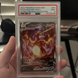 Pokemon Charizard VMAX SWSH261 Sword & Shield Promo Holo Ultra-Premium PSA 9 - Image 1