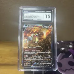 CGC GEM MINT 10 Pokemon TCG Entei V GG36/GG70 Crown Zenith Galarian Gallery Holo - Image 1