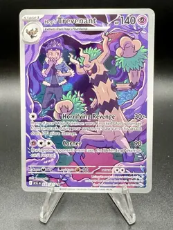 Pokemon TCG Hop’s Trevenant 237/217 Illustration Rare Holo Ascended Heroes - Image 1