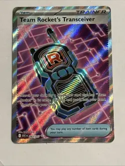 Team Rocket's Transceiver 263/217 Mega Evolution Ascended Heroes Pokemon TCG - Image 1