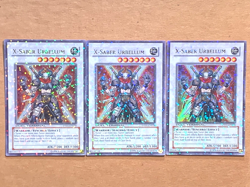 yugioh 3X X-Saber Urbellum DT01-EN034 Ultra Parallel Rare Near Mint - Image 3
