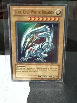 Yu-Gi-Oh! Blue Eyes White Dragon SDK-001 1st Edition - Image 1