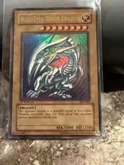 Yu-Gi-Oh! Blue Eyes White Dragon SDK-001 1st Edition - Image 3