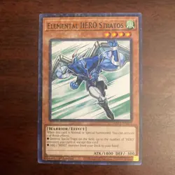 Elemental HERO Stratos - Yugioh HAC1-EN015 Duel Terminal Common NM - Image 1