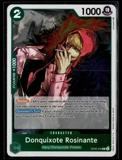 One Piece TCG Awakening of the New Era #OP05-030 Donquixote Rosinante (030) - Image 1
