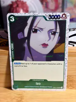 IZO (OP01-033) (JOLLY ROGER FOIL) OP01-033 Premium Booster One Piece TCG NM - Image 1