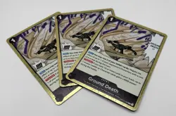 One Piece CCG Ground Death Event Cards - 3x Card Set - OP14-096 Rare - ALL NM+ - Image 1