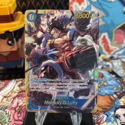 ONE PIECE CCG - Monkey D. Luffy OP11-118 SEC - Secret Rare - Near Mint - Image 1