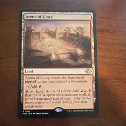 Wizards Arena of Glory Rare Land Modern Horizons 3 Red Regular - Image 1