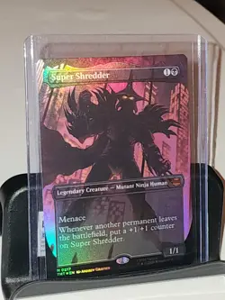 Super Shredder (Borderless) Teenage Mutant Ninja Turtles Foil - Image 1