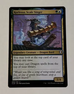 MTG Korlessa, Scale Singer - Commander Legends: Battle for Baldur's Gate NM - Image 1