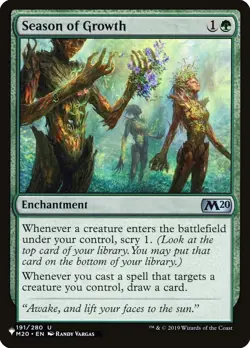 MTG Season of Growth ** The List ** English (NM) - Image 1