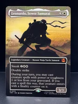 Leonardo, Sewer Samurai (Borderless) Teenage Mutant Ninja Turtles Regular - Image 1