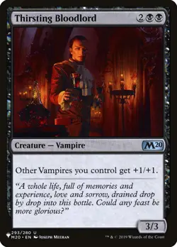 MTG Thirsting Bloodlord ** The List ** English (NM) - Image 1