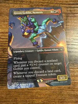 MTG Spider-Man Borderless Box Scene Green Goblin Nemesis - Image 1