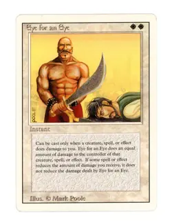 Eye for an Eye - Magic the Gathering MTG - Revised Edition LP - Image 1