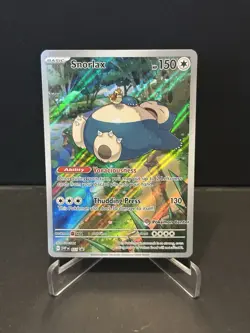 Pokemon TCG Snorlax SVP 051 Scarlet Violet 151 pokemon center exclusive (open) - Image 1