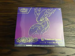 Scarlet and Violet Base Set Pokemon Center Exclusive ETB (Miraidon) New - Image 1