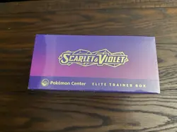 Scarlet and Violet Base Set Pokemon Center Exclusive ETB (Miraidon) New - Image 3