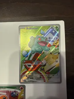 Pokemon First Partner Illustration Charmander Squirtle Bulbasaur 037 038 039 NM - Image 4