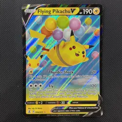 Pokemon TCG Flying Pikachu v Celebrations Holo Ultra Rare Card 006/025 Mint - Image 1